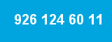 926 124 60 11